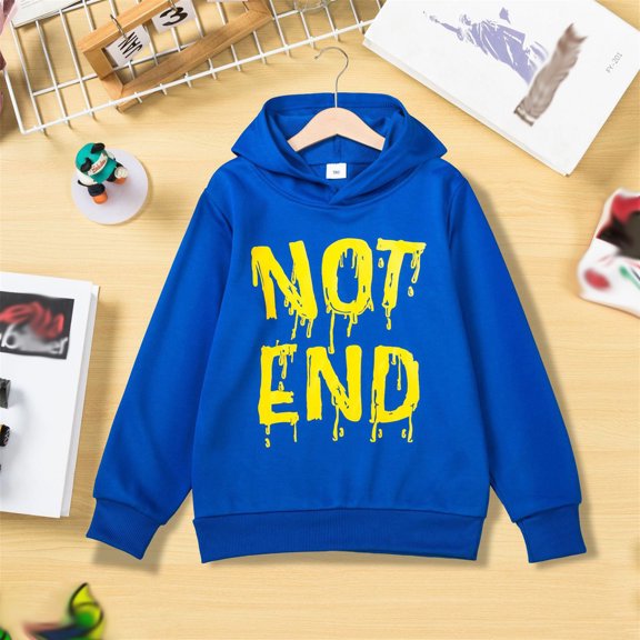 HUITKMM Hoodies for Boys Boys Hoodies for Street Dance Comfortable Knit Pullover Sweatshirt with Reflective Print Long Sleeve Casual Wear for Kids