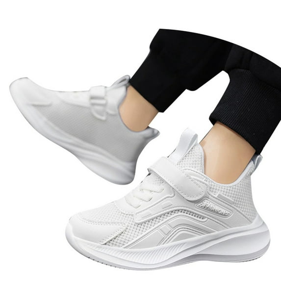 HUITKMM Kids Breathable Mesh On Sneakers Lightweight Boys Sports Shoes for Indoor Outdoor Training Tennis Running Active Play 103
