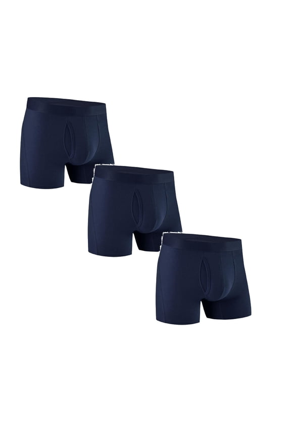 Mens Underwear Briefs Mid Rise Breathable Side Vents Comfortable 3 Pack