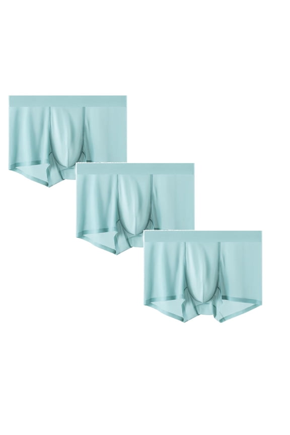 Mens Underwear Stretch Waist Summer Comfortable Solid Color Casual 3 Pack