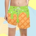 thumbnail image 1 of HUITKMM Shorts for Boys Boys Summer Shorts Beach Outdoor Play Elastic Waist Above Knee Comfortable Active Casual Shorts for Kids, 1 of 3
