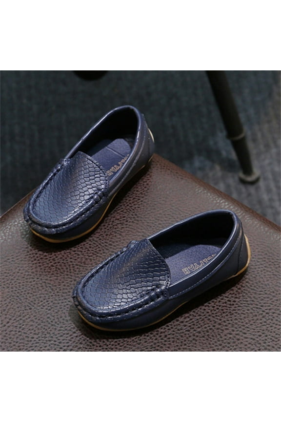 Toddler Little Kid Boys Girls Soft On Loafers Dress Flat Shoes Boat Shoes Casual Shoes 354