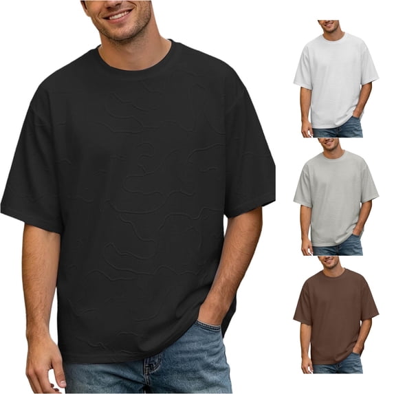 HUITKMM True Classic Tees Men Mens Tshirts Graphic Summer Casual Style Round Neck Short Sleeve Size XXL