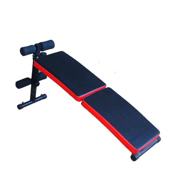 HUJHKIO Adjustable Workout Bench for Home Gym, Multi-Position Weight Bench & Sit-Up Chair with Foldable Design, Abdominal Strength Training, Sit-ups, 220lbs Capacity, Space-Saving, Black