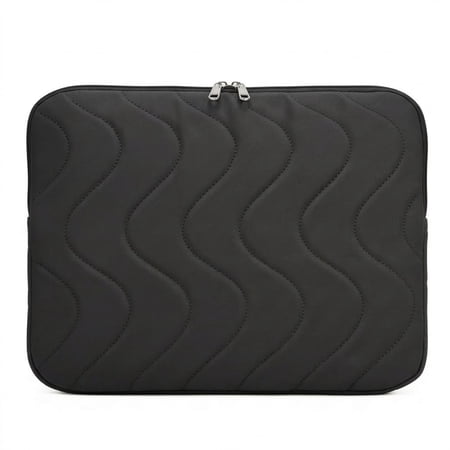 HUJHKIO Laptop Sleeve for 13-14 inch New MacBook Air M5/MacBook Neo A18 Pro, Compatible with MacBook Air/Pro M5/M4/M3/M2/M1, Water-Resistant Protective Case with Double Metal Zipper, Black