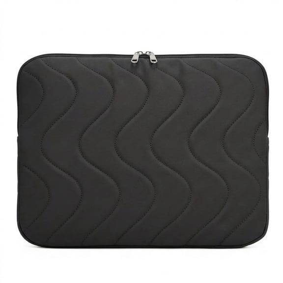 HUJHKIO Laptop Sleeve for 13-14 inch New MacBook Air M5/MacBook Neo A18 Pro, Compatible with MacBook Air/Pro M5/M4/M3/M2/M1, Water-Resistant Protective Case with Double Metal Zipper, Black