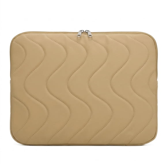 HUJHKIO Laptop Sleeve for 13-14 inch New MacBook Air M5/MacBook Neo A18 Pro, Compatible with MacBook Air/Pro M5/M4/M3/M2/M1, Water-Resistant Protective Case with Double Metal Zipper, Khaki