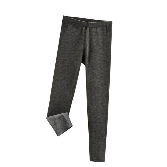 HUJlwoi Leggings for Women Soft Comfortable Elastic Waist Slim Fit Baselayer Pants Warm Winter Stretchy Underwear Bottoms