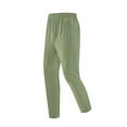 thumbnail image 1 of HUJlwoi Sweatpants for Men Lightweight Elastic Waist Straight Leg Trousers Casual Athletic Pants for Outdoor Running Workout, 1 of 7
