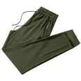 thumbnail image 1 of HUJlwoi Sweatpants for Women and Men Lightweight Breathable Elastic Waist Cinch Bottom Pants Workout Running Pockets Trousers, 1 of 4