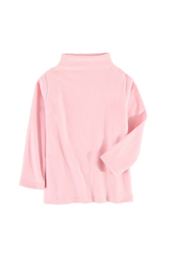 Unisex Infant Baby Thermal Tops Mock Neck Long Sleeve Base Layer Shirt Warm Comfy Undershirt Winter Clothes 2-7 Years