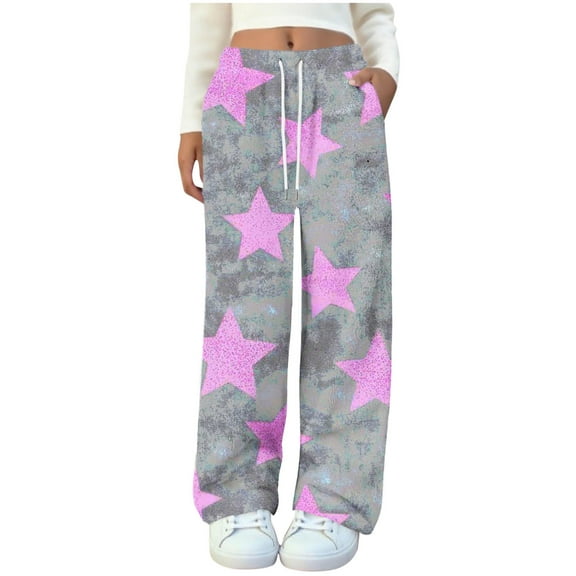 HUJlwoi Womens Fuzzy Fleece Pajama Pants Print Thick Thermal Elastic Waist Pj Bottoms Fluffy Warm Winter Pockets Sleepwear