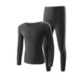 thumbnail image 1 of HUJlwoi Womens Thermal Underwear Set Long Johns with Base Layer Top Pj Set Basic Loungewear Fall Winter Clothes Two Piece Outfits, 1 of 5