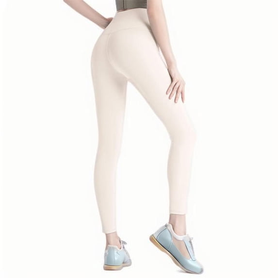 HUJlwoi Womens Workout Leggings High Waist Butt Lifting Stretchy Trousers Soft Comfortable Athletic Running Yoga Pants