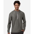 thumbnail image 1 of HUK H1200668 Men's Atoll Half-Zip Hooded Pullover-Moss-3XL, 1 of 6