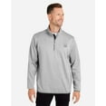 thumbnail image 1 of HUK H130098 Cold Front Quarter-Zip Pullover-Harbor Mist Heather-XL, 1 of 6
