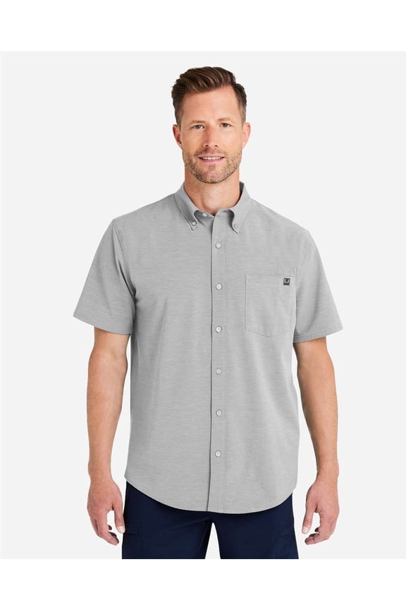 H150154 Kona Solid Shirt-HARBOR MIST-S