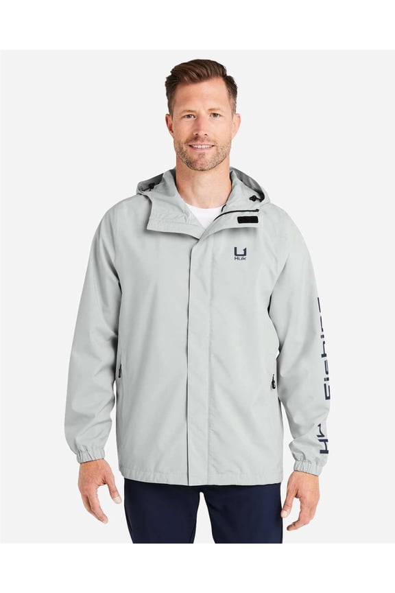H400159 Storm Rain Jacket-HARBOR MIST-L