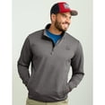 thumbnail image 1 of HUK Long Sleeve Shirts HUK Huk Coldfront  Performance 1/4 Zip Long Sleeve Shirt Volcanic Ash Heather L Buy At Cross Toss Trading, 1 of 6