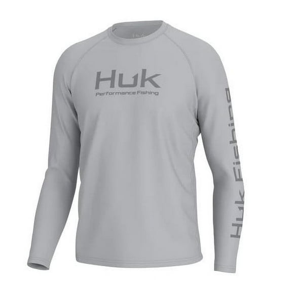 Huk Men's Vented Pursuit Shirt - Long Sleeve - Harbor Mist
