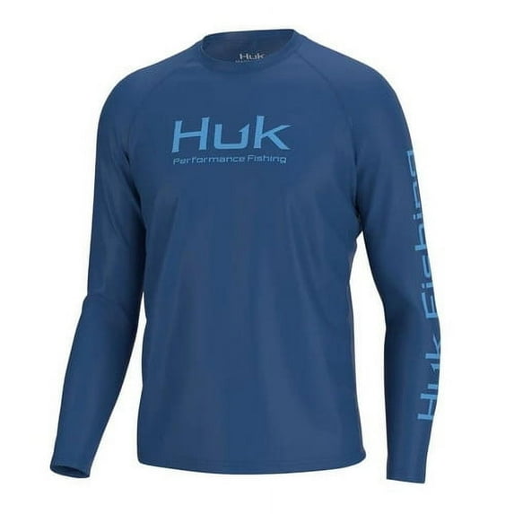 Huk Men's Vented Pursuit Shirt - Long Sleeve - Set Sail