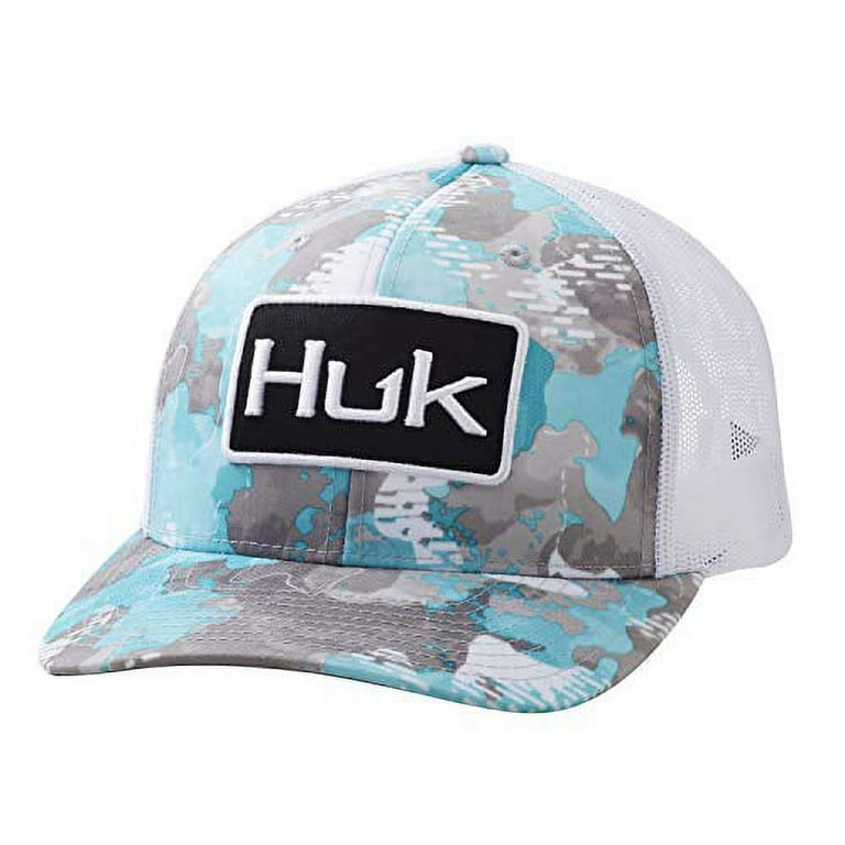 HUK Men's Huk'd Up Angler Anti-Glare Fishing Hat, Inshore, 1