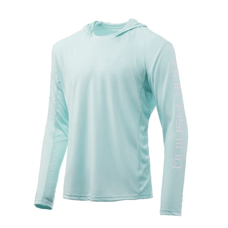 HUK Icon Hoodie (Seafoam, Small)