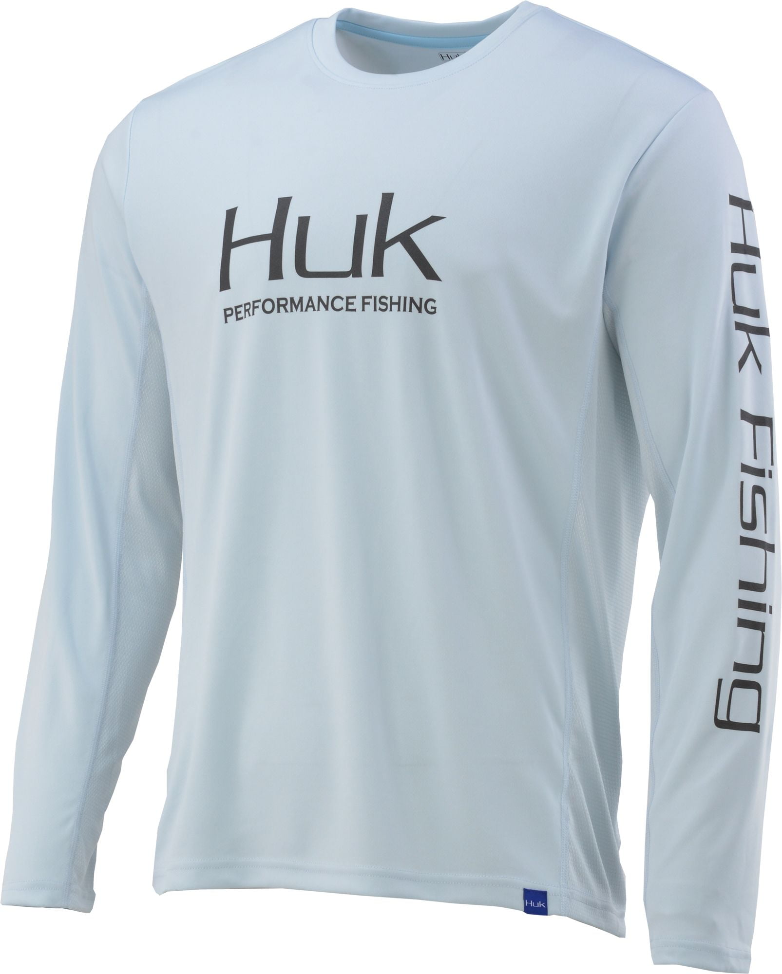 Huk Men's Icon X Blood Red Medium Performance Fishing Long Sleeve Shirt 