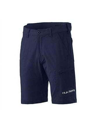 HUK Men's Standard Next Level 10.5 Quick-Drying Fishing Shorts Khaki Large