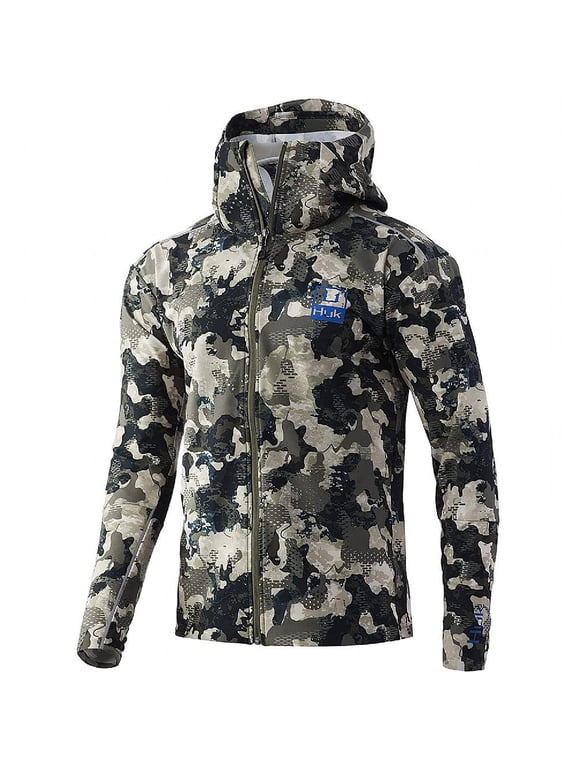 Men's Standard ICON X Light Weight Wind & Water Resistant Jacket, Hunt Club Camo, Small