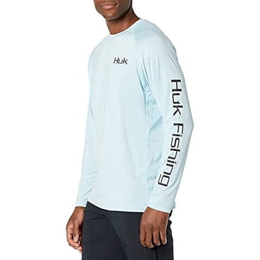Hukmens Pursuit Heather Hoodie Sun Protecting Fishing Shirt With Hood