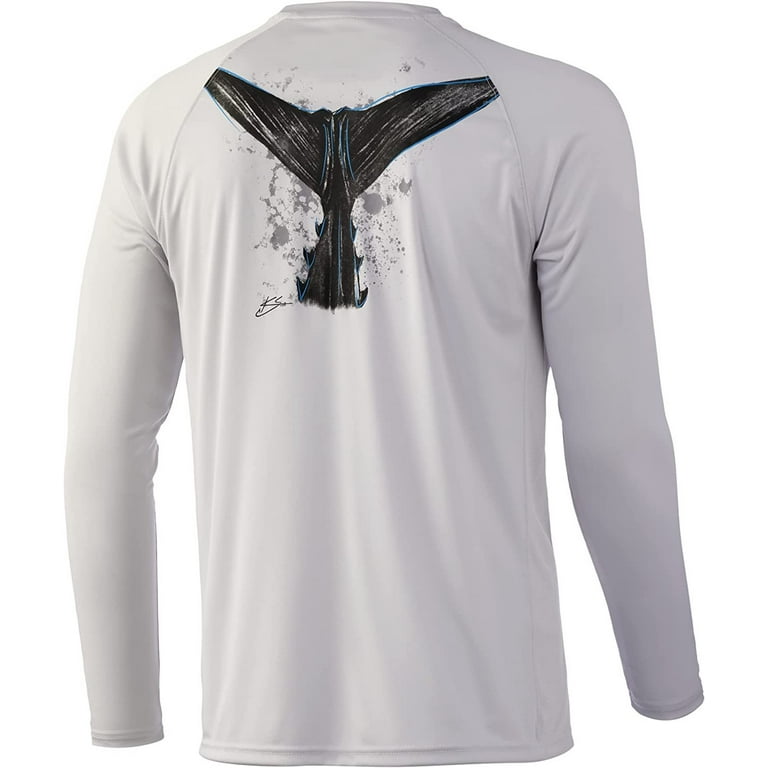 HUK Men's Standard KC Pursuit Long Sleeve Sun Protecting