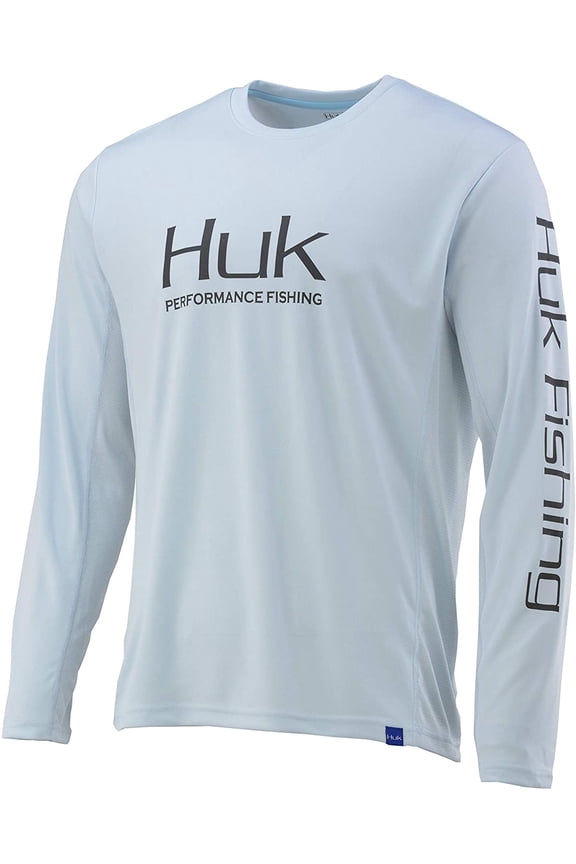 Mens Icon X Long-Sleeve Performance Shirt with UPF 30 Sun Protection