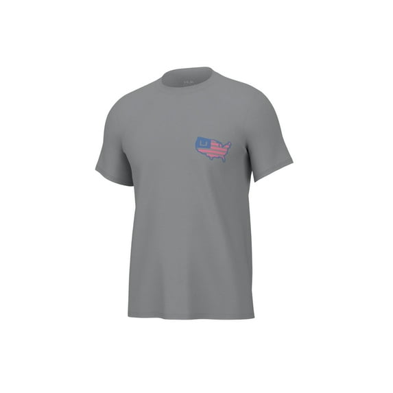 Huk American Logo Tee Shirt - Men's