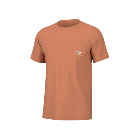 HUK Performance Fishing Cold Bass Tee - Men's, Sunburn, M