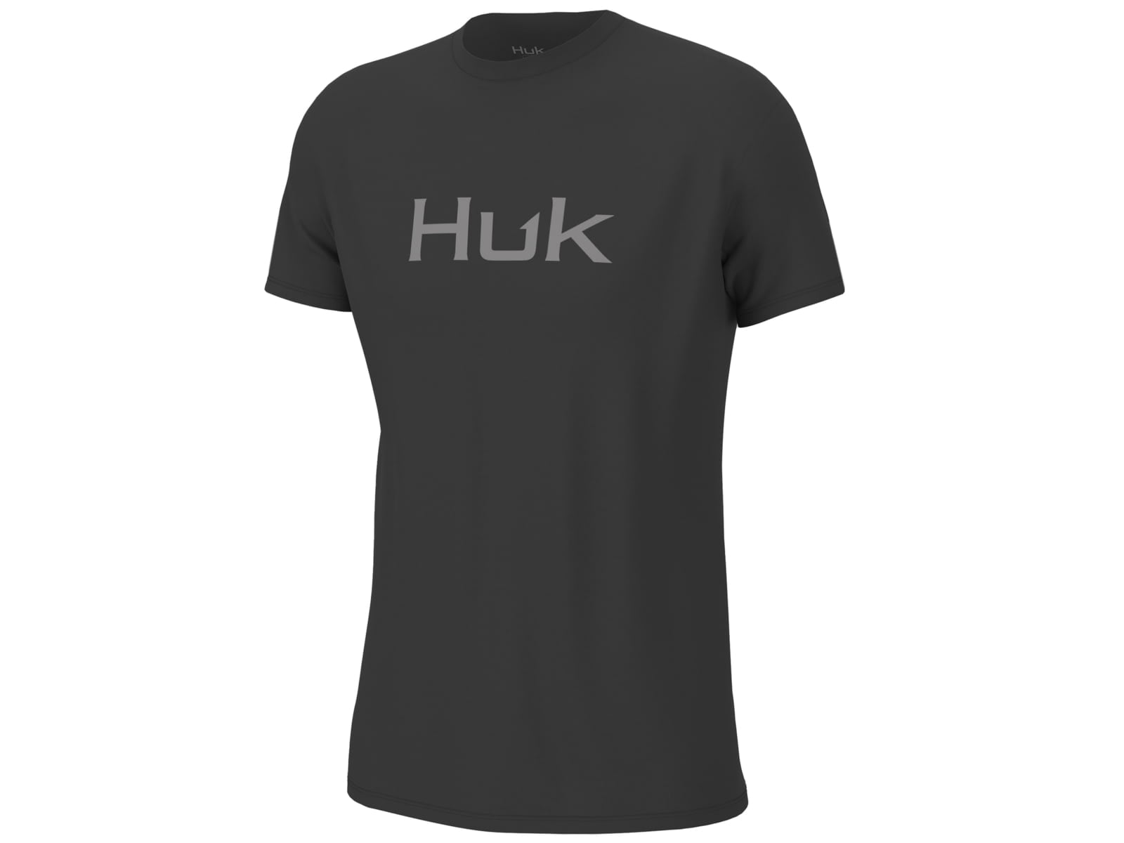 HUK Performance Fishing Huk Logo Tee - Youth, Volcanic Ash, Youth Large,  H710005