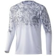 thumbnail image 1 of HUK Performance Fishing Icon X Tide Change Fade Long Sleeve - Mens, Hogs Back, L, 1 of 9