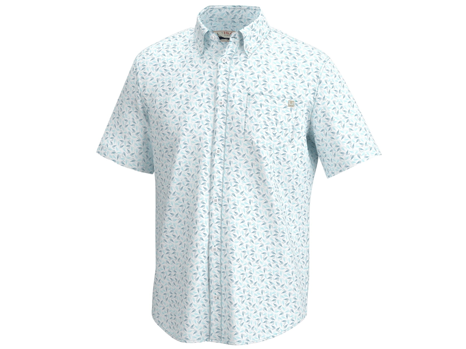 Pull Huk Performance Fishing – Homme 3XL, Vert Olive, 1/4 Zip (Occasion)