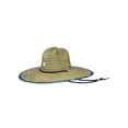 thumbnail image 1 of HUK Performance Fishing Straw Hat Fish And Flags - Men's, Set Sail, 1, H3000407-, 1 of 2
