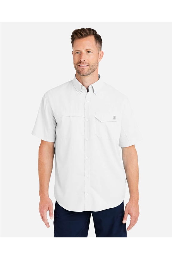 H150171 Tide Point Short Sleeve Shirt-White-L