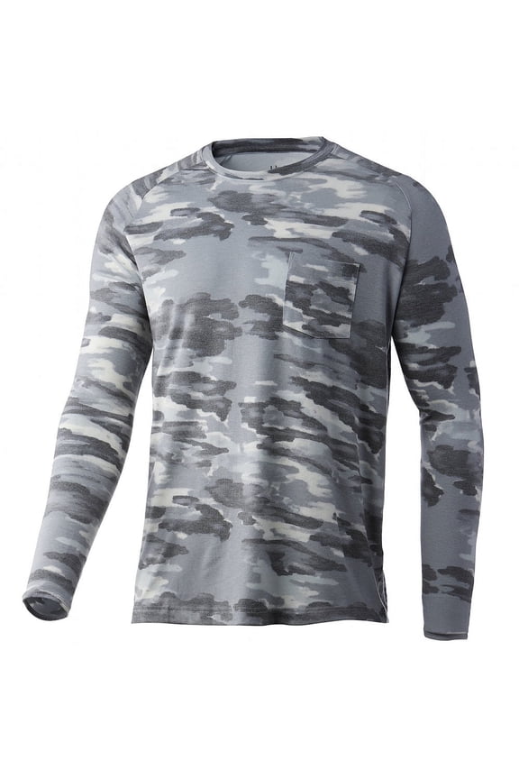 Performance Fishing Waypoint Edisto Long-Sleeve Shirt - Men's, Medium, Overc