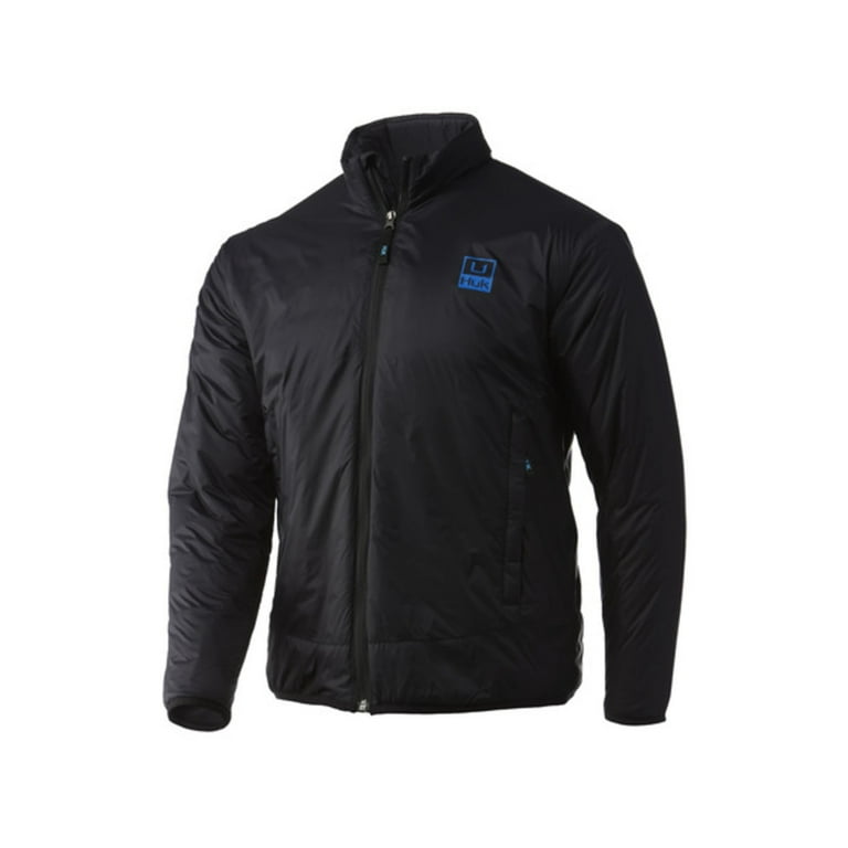 HUK Performance Fishing Waypoint Insulated Jacket - Men's, Extra Large,  Black, H 