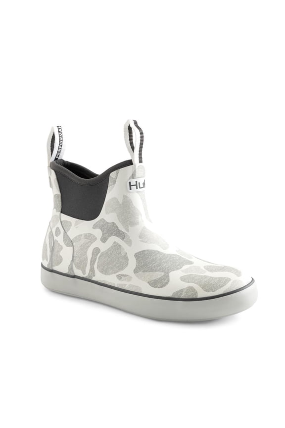 Rogue Wave Women's Fishing Boot, Waterproof Neoprene Rubber, Grip-X Slice Outsole, Harbor Mist Camouflage, Size 8, H6800014