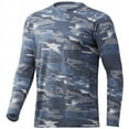 thumbnail image 1 of HUK Waypoint Edisto Sleeve Sargasso Sea, 2XLarge Long Sleeve Shirt, 1 of 7
