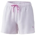 thumbnail image 1 of HUK Women's Pursuit Volley Short Barely Pink, XLarge Shorts, 1 of 3