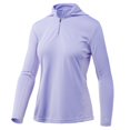 thumbnail image 1 of HUK Womens ICON X Hoodie Lavendar, Large, 1 of 4