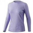thumbnail image 1 of HUK Womens ICON X Sleeve T-Shirt Lavender, XSmall Long Sleeve Shirt, 1 of 9
