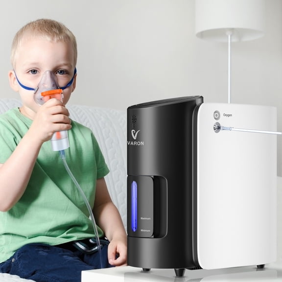 HUKOER  V12 2-in-1,7L Adjustable Generator- oxyegen-Tube Quiet(All-Age Use)  for Home Concentrator de oxigeno 1-7L Continuous