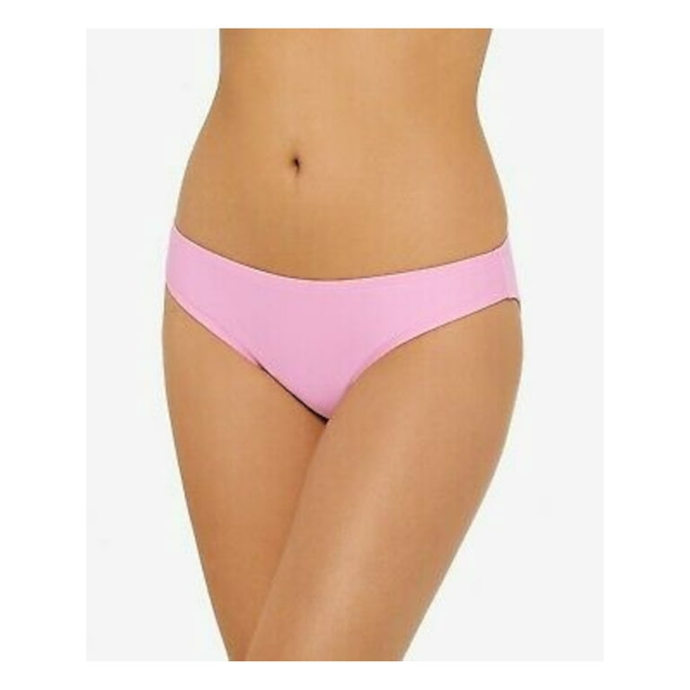 HULA HONEY Women's Pink Unlined Moderate Coverage Bikini Swimsuit Bottom XL