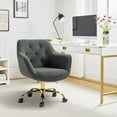 thumbnail image 1 of HULALA HOME Galera Swivel Task Chair with Height Adjustable by  GREY, 1 of 7